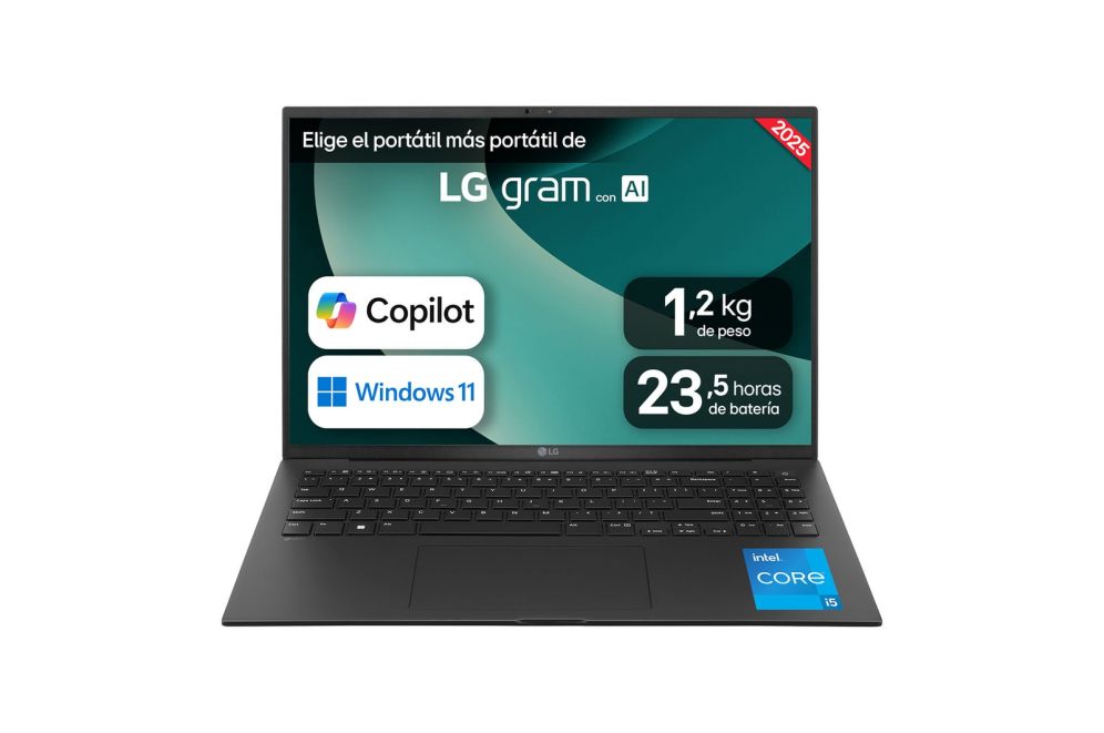 PORTATIL LG GRAM i5-1334U 16GB 512GB  16" W11H