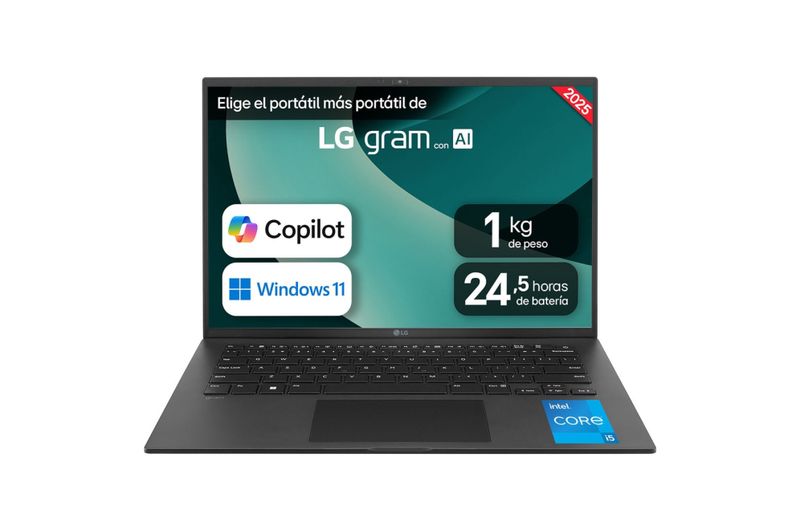 PORTATIL LG GRAM I5-1334U 16GB 512GB 14"WUXGA W11H