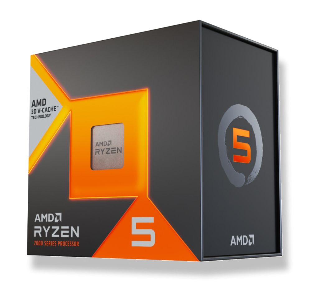 CPU AMD RYZEN 5 7500X3D 4.50GHZ 6 CORE CHIP