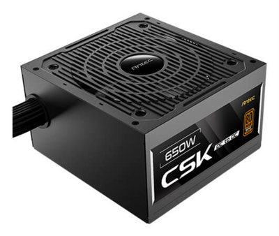 FUENTE ALIMENTACION ANTEC CSK650DC EC 80+ BRONZE ATX NEGRO
