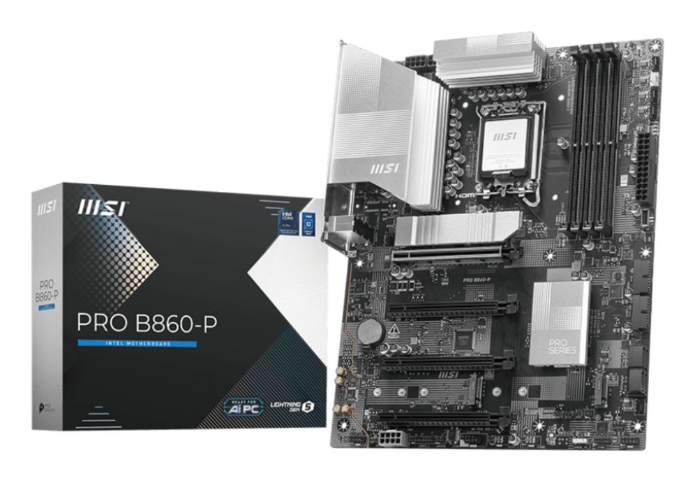 PLACA BASE MSI PRO B860-P ATX DDR5 1851