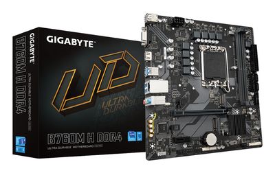 PLACA BASE GIGABYTE B760M H 1700 MATX 2XDDR4