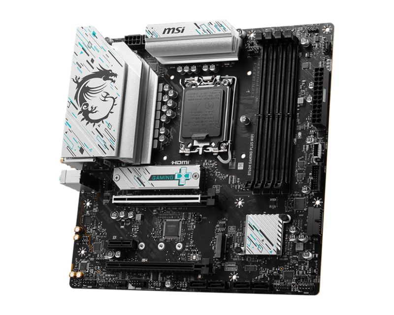 PLACA BASE MSI B760M GAMING PLUS WIFI 1700 MATX 4XDDR5