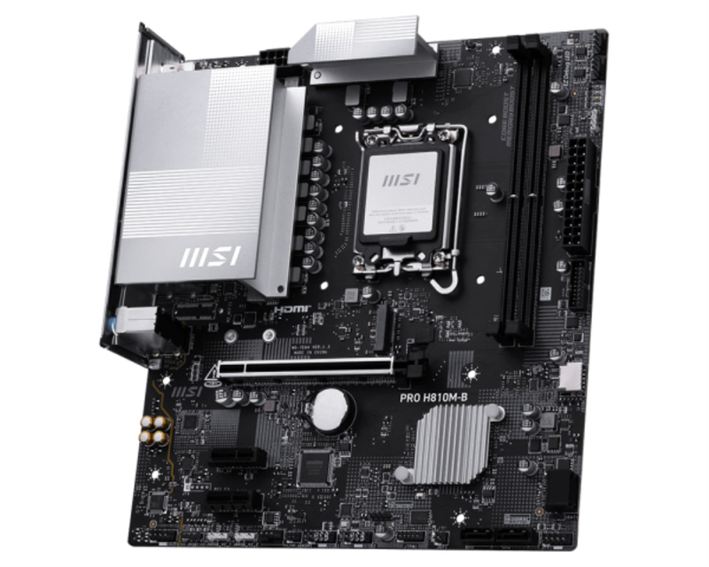 PLACA BASE MSI PRO H810M-B 1851 MATX 2XDDR5