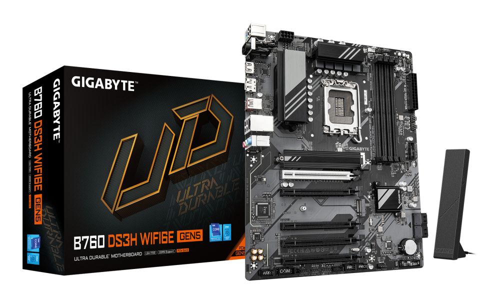 PLACA BASE GIGABYTE B760 DS3H  WIF6E GEN5 1700 AX ATX 4XDDR5