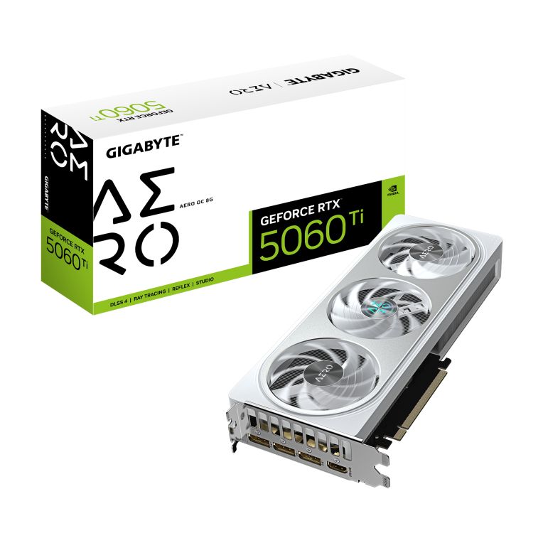 ⚡ Gigabyte GeForce RTX 5060 Ti AERO OC 8GB GDDR7 | Estética Minimalista y Potencia Blackwell