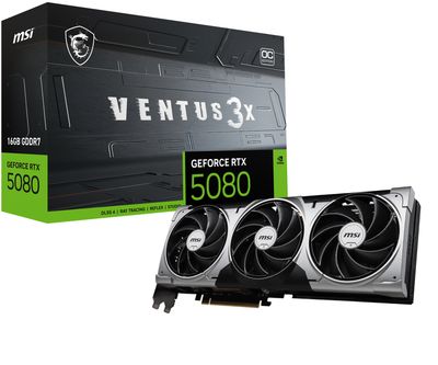 Tarjeta Grafica Geforce Rtx 5080 16G Ventus 3X Oc - MSI Gaming &amp; Pro