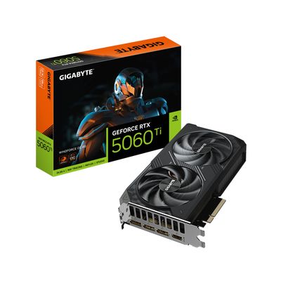 Tarjeta Grafica Gigabyte Rtx 5060 Ti Windforce Oc 8Gb Gddr7 - GIGABYTE Gaming &amp; Pro