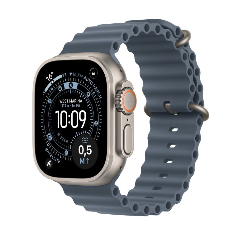 Smartwatch Apple Watch Ultra 3 49Mm Titanium Natural - APPLE Alto Rendimiento
