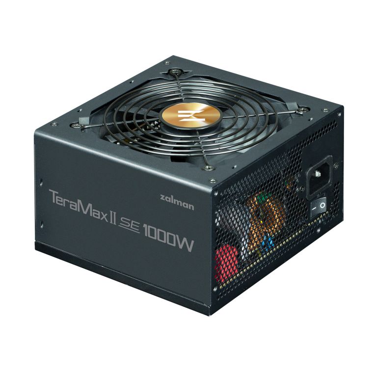 Fuente De Alimentacion Zalman Teramax2Se 1000W 80+ Gold Atx Negro - ZALMAN Alto Rendimiento