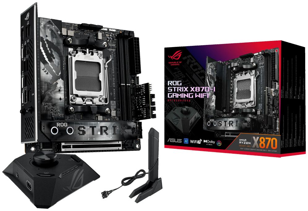 Placa Base Asus Rog Strix X870-I Gaming Wifi Am5 Atx 4Xddr5 - ASUS Alto Rendimiento