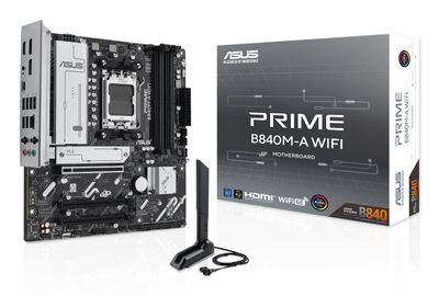 Placa Base Asus Prime B840 M-A Wifi  M-Atx Am5 Ddr5 - ASUS Alto Rendimiento