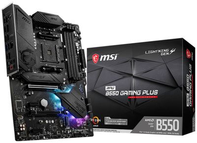 Placa Base Msi B550 Gaming Plus Am4 Atx 4Xddr4 - MSI Alto Rendimiento