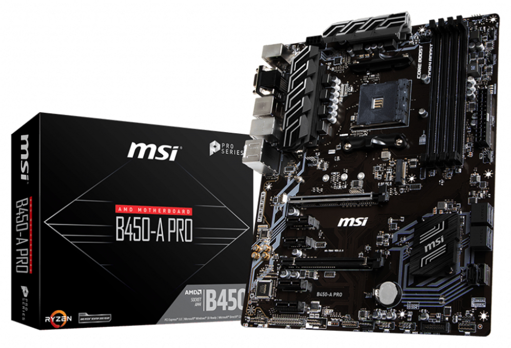 Placa Base Msi B550-A Pro Am4 Atx 4Xddr4 - MSI Alto Rendimiento