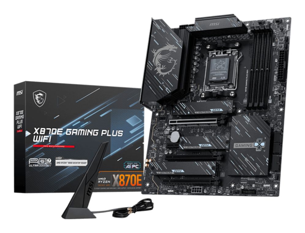 Placa Base Msi Mpg X870E Gaming Plus Wifi Atx Am5 4Xddr5 - MSI Alto Rendimiento