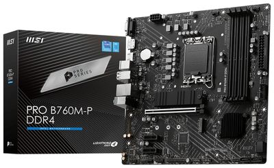Placa Base Msi Pro B760M-P 1700 Matx 4Xddr4 - MSI Alto Rendimiento