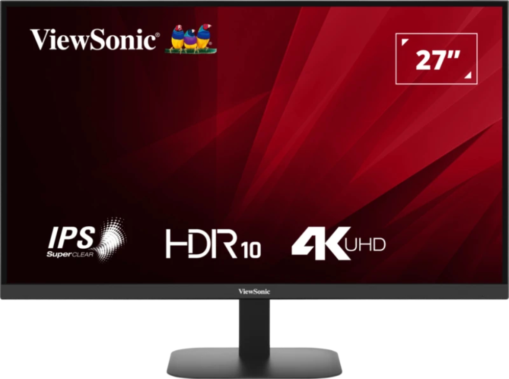 Monitor Viewsonic 27" Va2708-4K-Hd 3840X2160 Ips 2Xhdmi Ddp - VIEWSONIC Alto Rendimiento