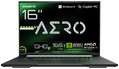 Portatil Gigabyte Aero X16 1Wh93Esc64 R7 350 32Gb 1Tb Rtx5070 16"Qhd W11H - GIGABYTE Alto Rendimiento