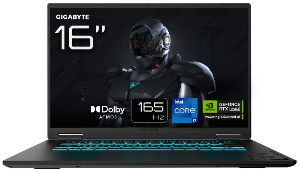 Portatil Gigabyte A16 Cvhi3Es864Sd I7-13620H 32Gb 1Tb Rtx5060 16"Wuxga Fdos - GIGABYTE Alto Rendimiento