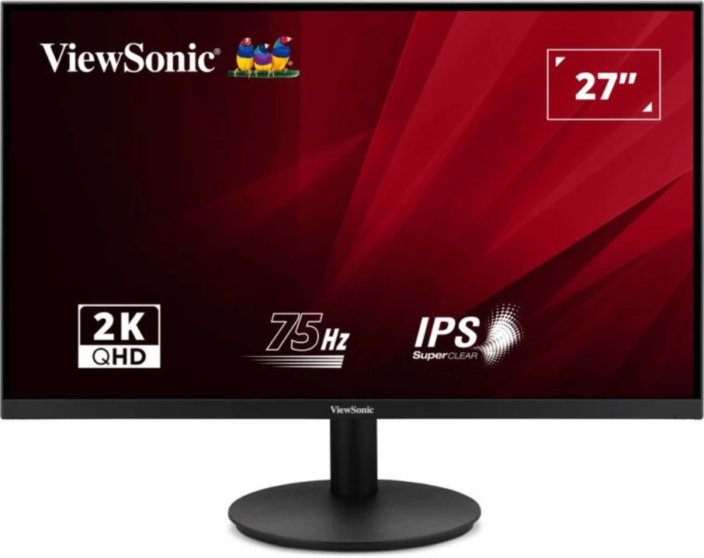 Monitor Viewsonic 27" Va2708-2K-Hd Qhd Ips Led 2Xhdmi Ddp Vr - VIEWSONIC Alto Rendimiento