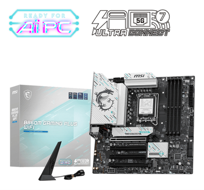 Placa Base Msi B860M Gaming Plus Wifi - MSI Alto Rendimiento