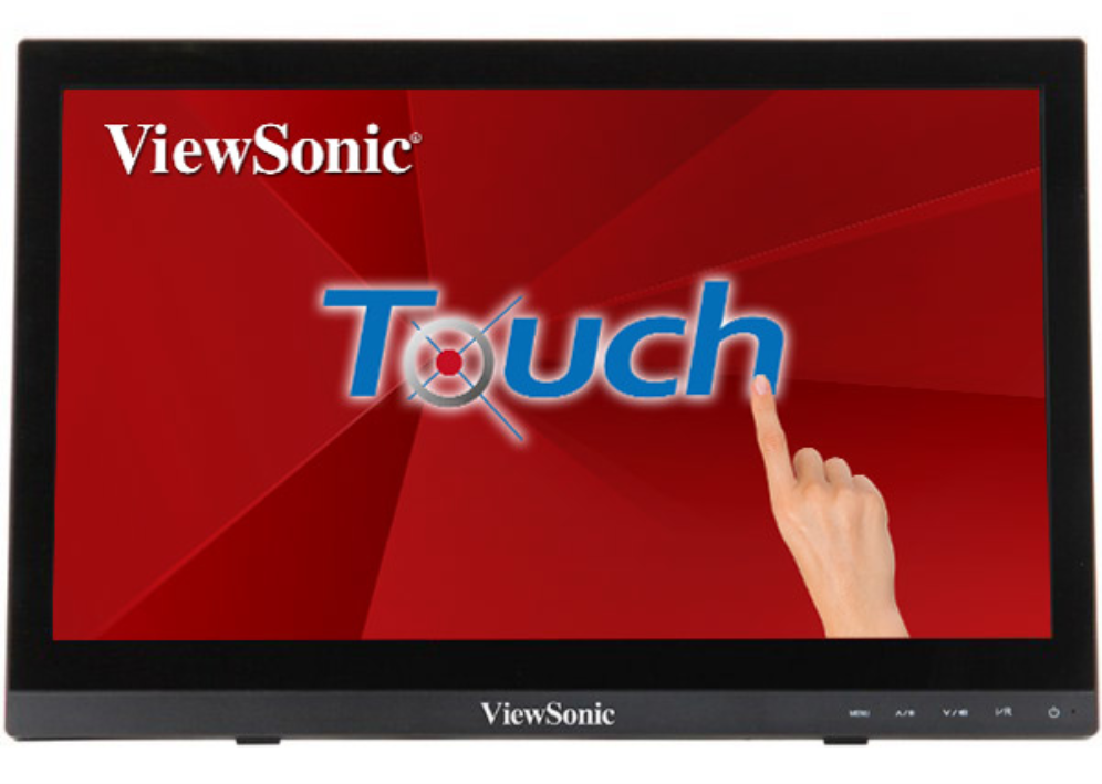 Monitor Viewsonic Td1630-3 15,6" Hd Vga Hdmi Altavoces Tactil Negro - VIEWSONIC Alto Rendimiento