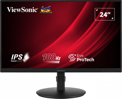Monitor Viewsonic 24" Vg2408A-Mhd Fhd Ips Led Vga Hdmi Dp Multi Ergonomic - VIEWSONIC Alto Rendimiento