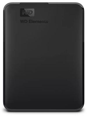 Disco Duro Ext Western Dig Elements 6 Tb 2.5" Micro-Usb B 3.2 Gen 1 Neg - WESTERN DIGITAL Alto Rendimiento