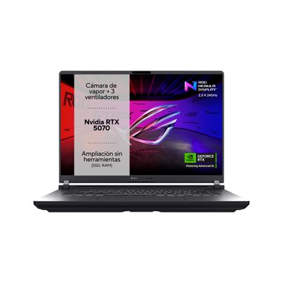 ASUS ROG Strix G16 i7-14650HX RTX 5070 | Gaming 2K a 240Hz