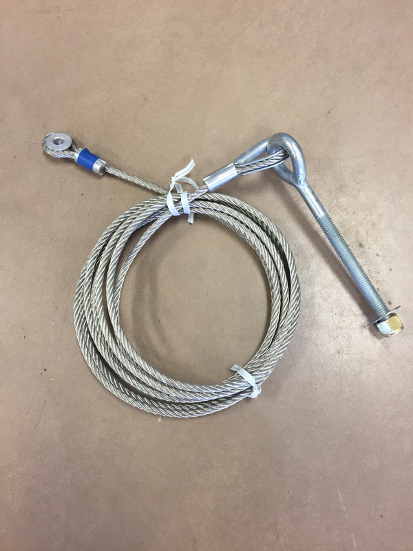 3000#/4000# Rear Cable, 108&quot; Beam Width