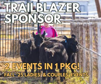 TRAILBLAZER SPONSOR - 2 EVENTS IN 1 PKG!