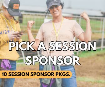PICK A SESSION SPONSOR - Select from Spring '26 Cowgirl Confident Event Sessions
