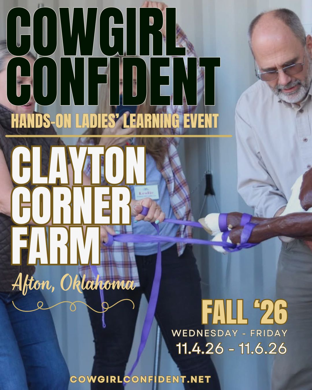 Cowgirl Confident Fall 2026 - Clayton Corner Farm