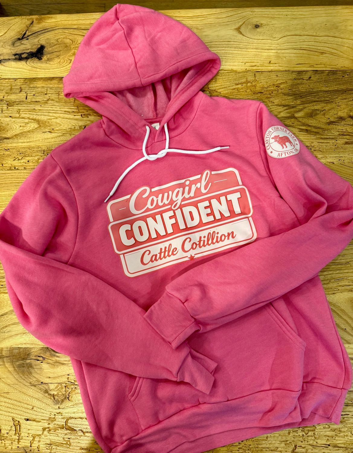 Cowgirl Confident Cattle Cotillion Hoodie