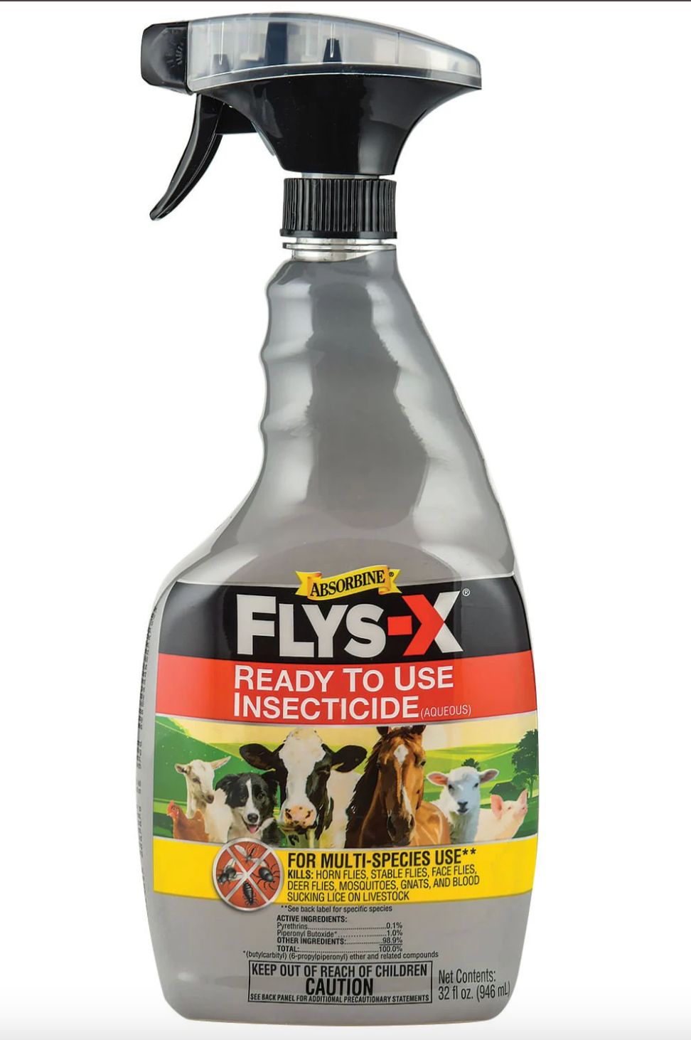 Flys-X Ready To Use Insecticide for Livestock