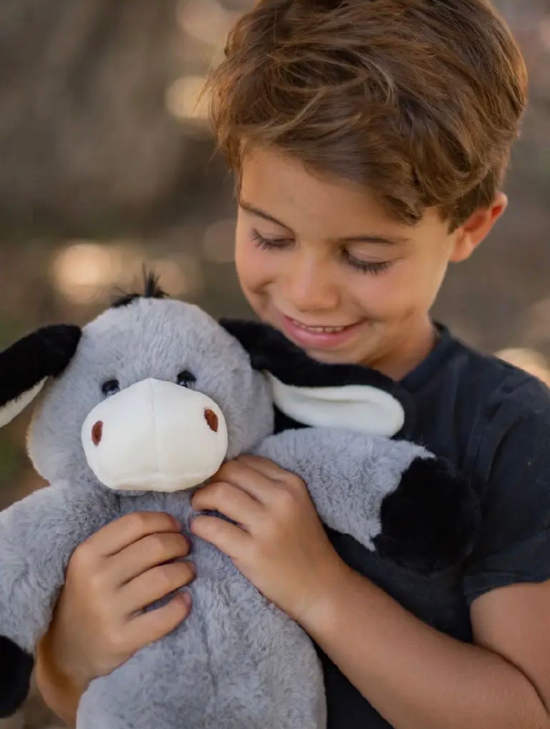 Ultra Soft Plushie Pals 16" - Gray Dinky Donkey