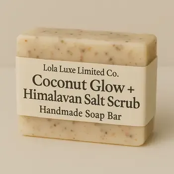 Coconut Glow +Himalayan Salt Scrub