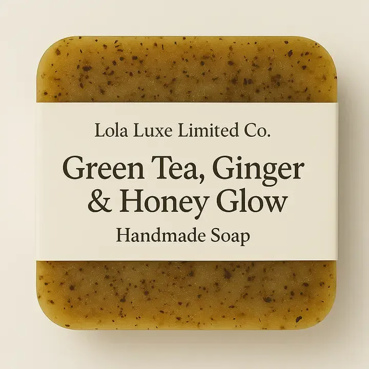 Green Tea, Ginger &amp; Honey Glow Soap
