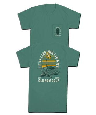 Legalize Mulligans Gator Pocket Tee