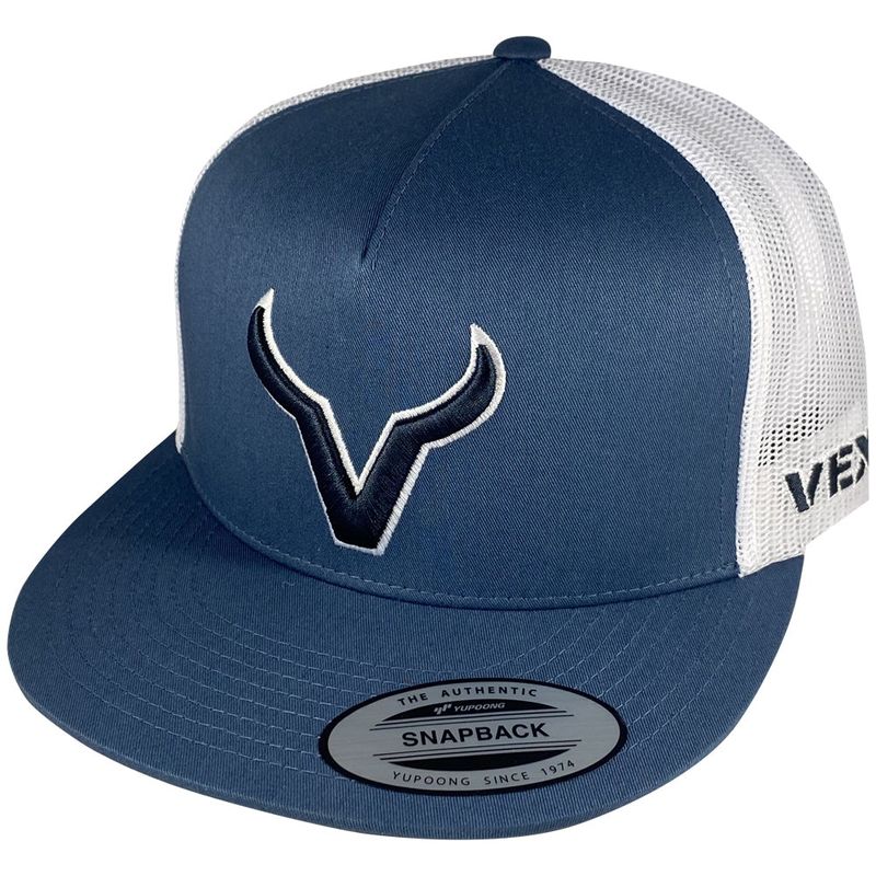 Vexil Brand - Navy Icon - Pale Indigo/White Mesh