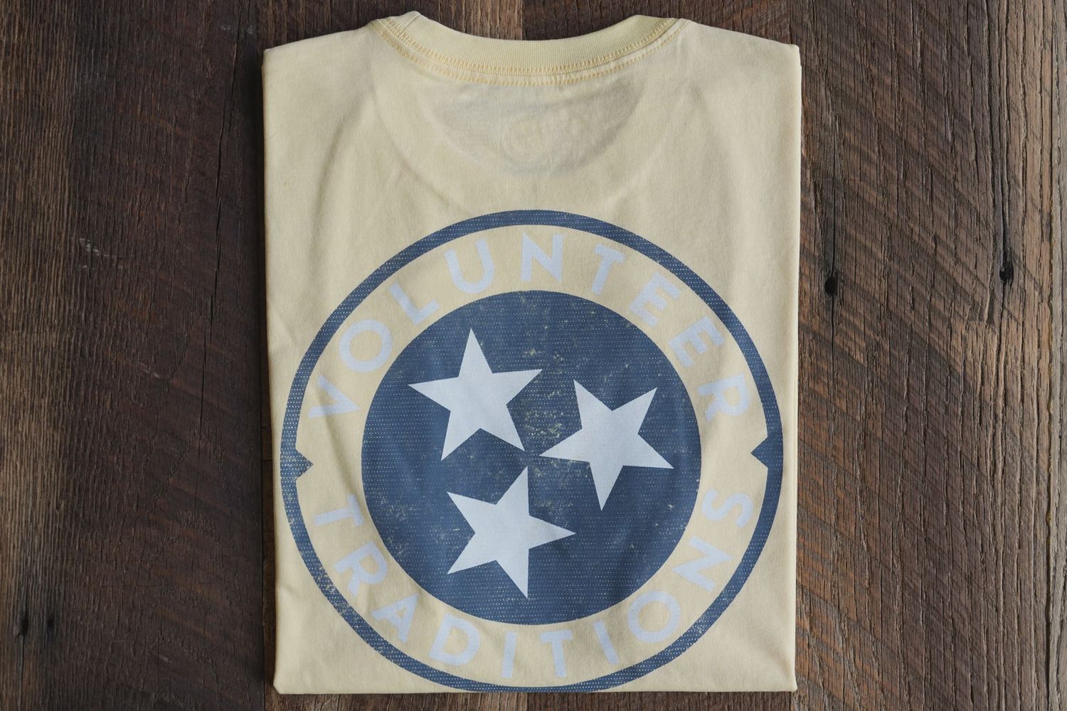 Tristar Pocket Tee, Color: Yellow, Size: Small