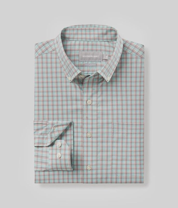 Peachtree LS Plaid Button Up