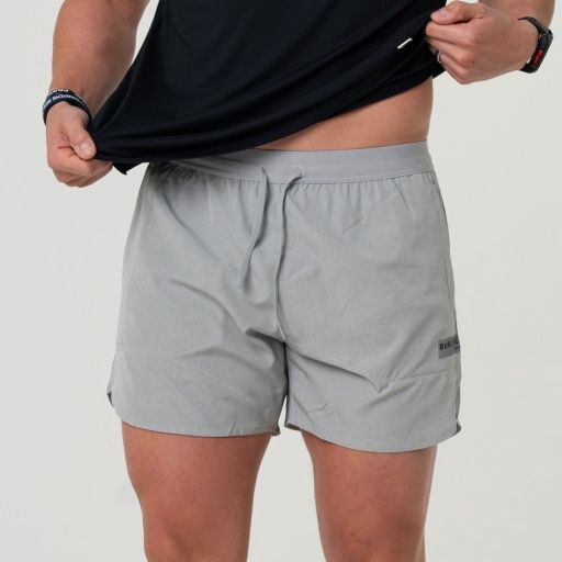 TRAINING SHORT, Colour: LIGHT GREY, Size: Small