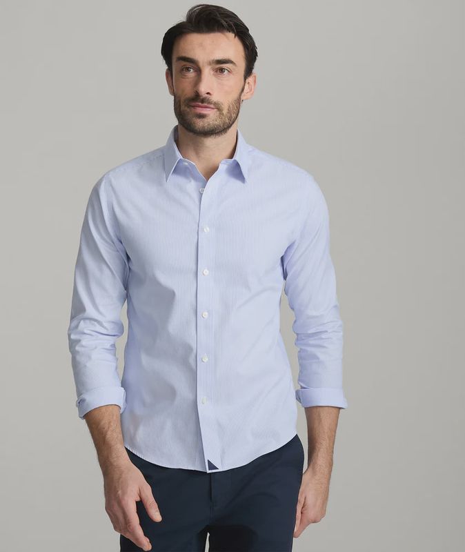 BORDEAUX WRINKLE FREE SHIRT