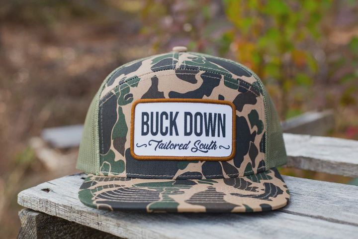 Buck Down Patch Hat
