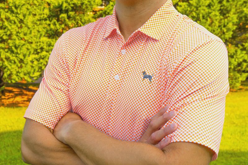 Bluetick Checkerboard Polo