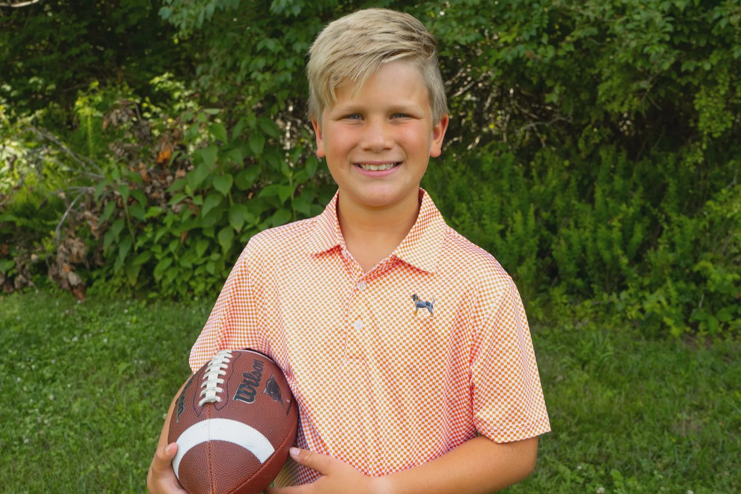 Bluetick KIDS Checkerboard Polo