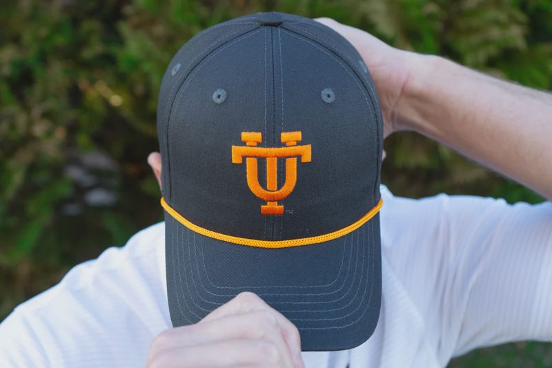 Interlocking UT Rope Hat - Charcoal