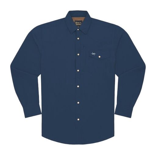 WESTERN FIELD SHIRT, Colour: NAVY, Season: FW25, Size: M