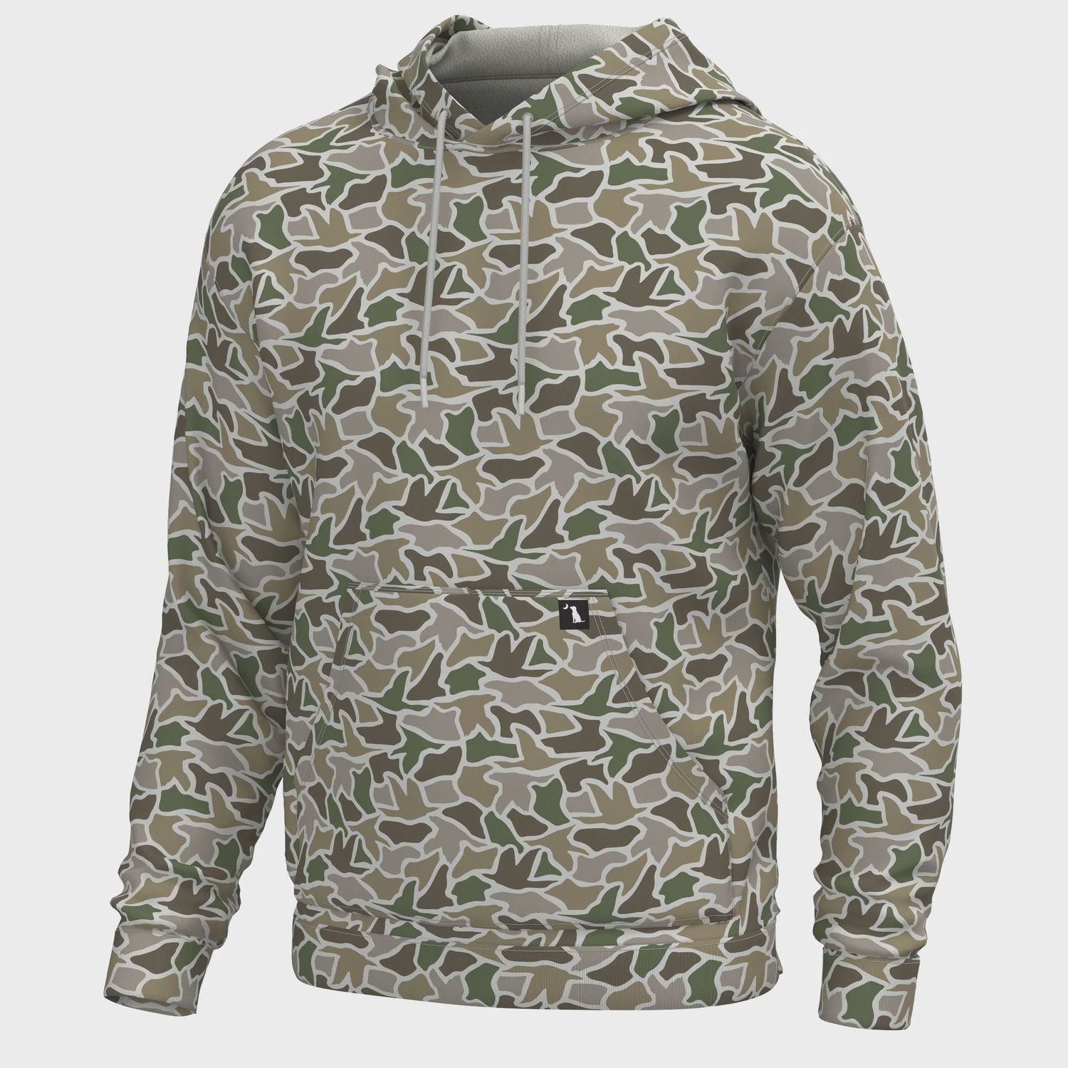 Hilltop Hoodie, Color: Duck Camo, Size: SM